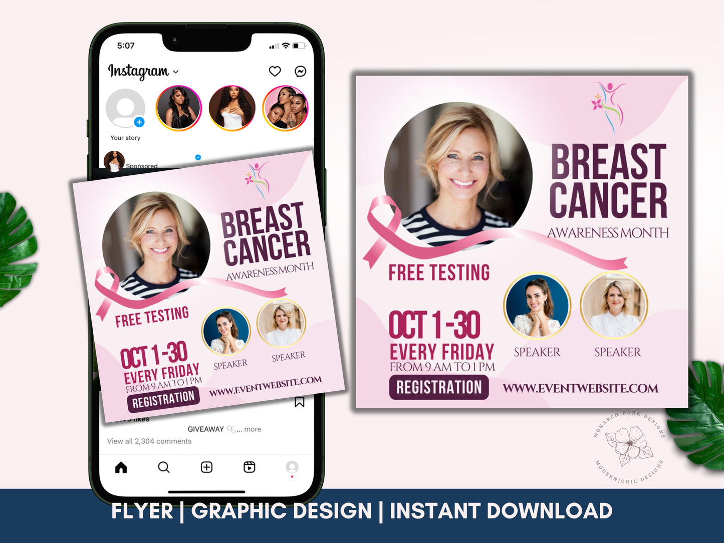 Breast Cancer Awareness Flyers, Breast Cancer Benefit, Breast Cancer Fundraiser Invite, Breast Cancer Awareness, Stronger Than Cancer, Canva